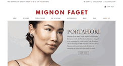 Desktop Screenshot of mignonfaget.com